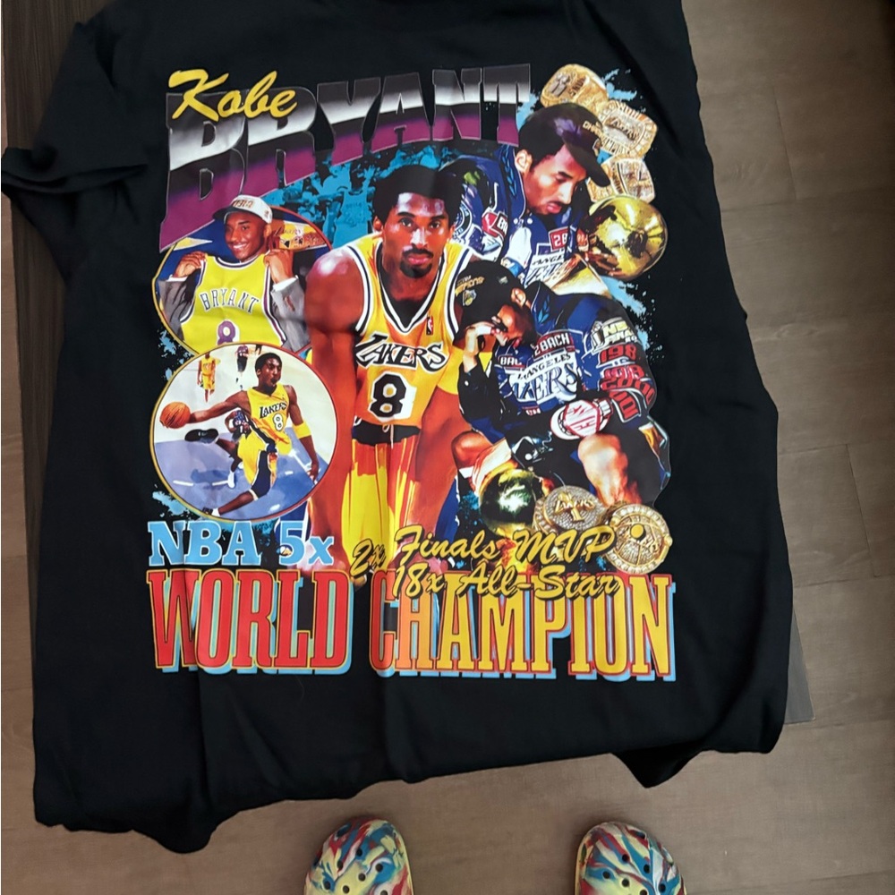Black NBA World Champion Graphic T-Shirt